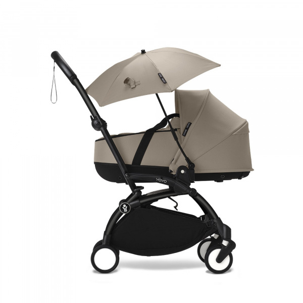 Ombrelle de poussette yoyo taupe Stokke
