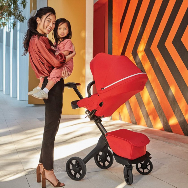 Poussette xplory x ruby red Stokke