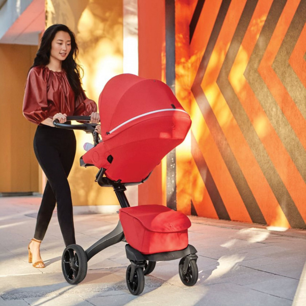 Poussette xplory x ruby red Stokke