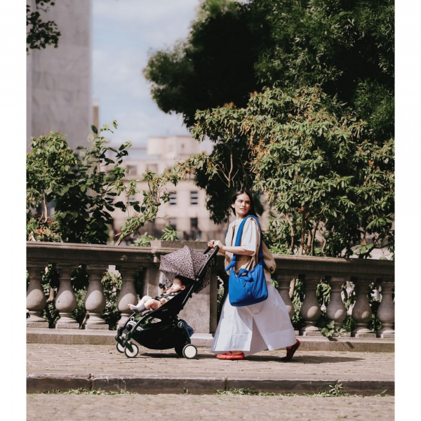 Poussette yoyo 3 châssis blanc pack 6+ leopard - wild collection Stokke