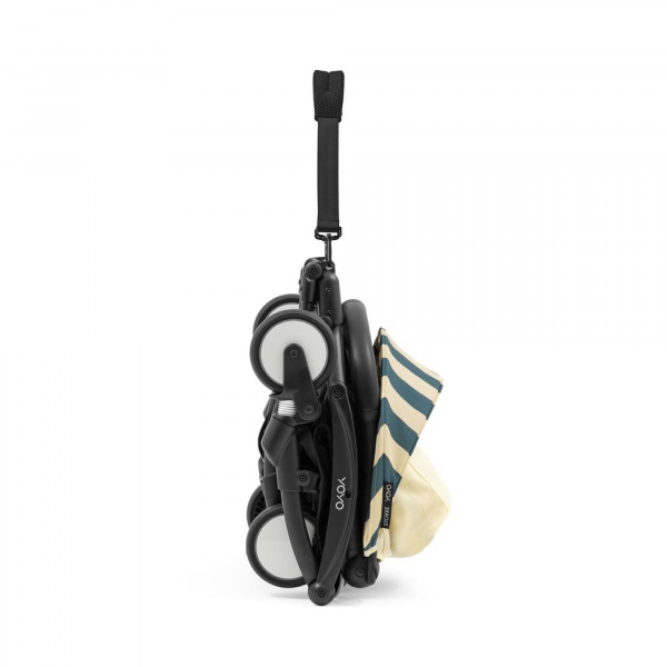Poussette yoyo 3 châssis noir pack 6+ monaco - edition limitée riviera Stokke
