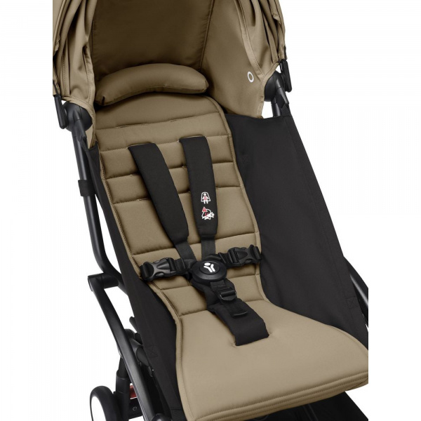 Poussette yoyo 3 châssis noir pack 6+ toffee Stokke
