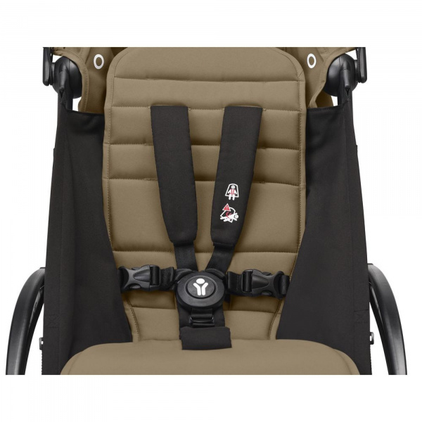 Poussette yoyo 3 châssis blanc pack 6+ toffee Stokke