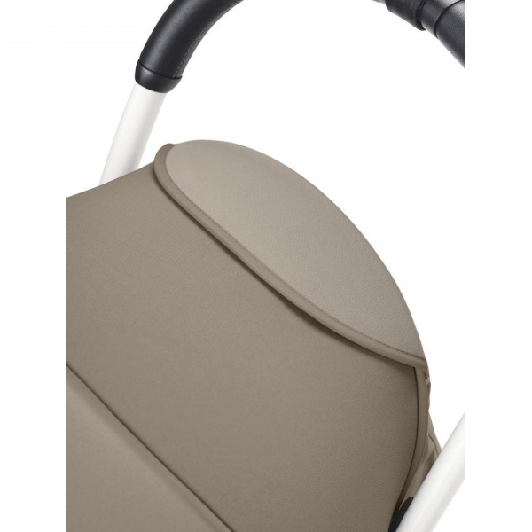 Poussette yoyo 3 châssis blanc pack 6+ taupe Stokke