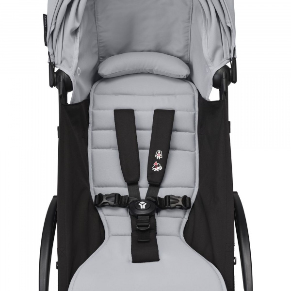 Poussette yoyo 3 châssis blanc pack 6+ stone Stokke