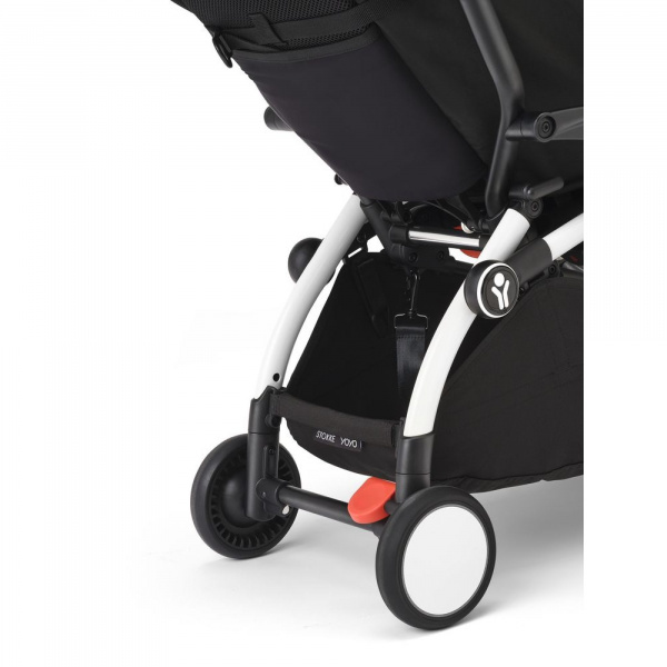 Poussette yoyo 3 châssis blanc pack 6+ olive Stokke