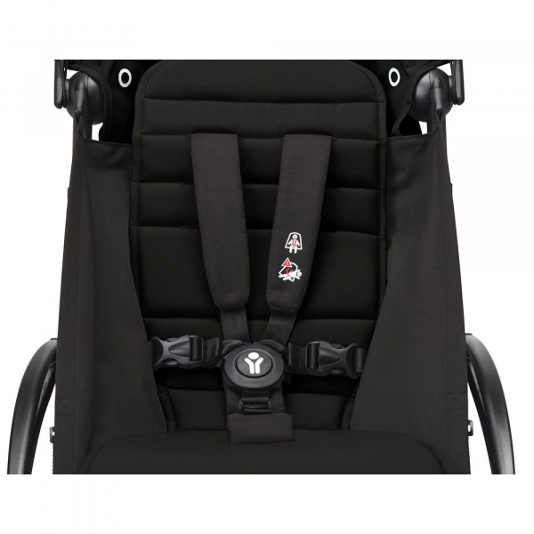 Poussette yoyo 3 châssis noir pack 6+ noir Stokke