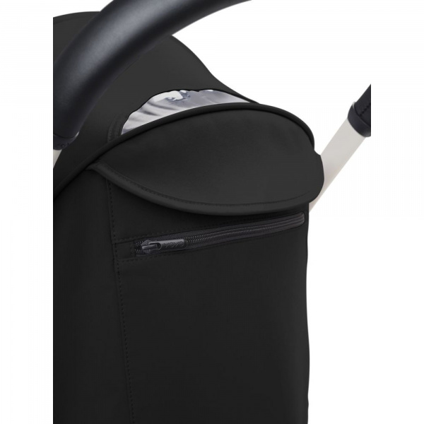 Poussette yoyo 3 châssis blanc pack 6+ noir Stokke