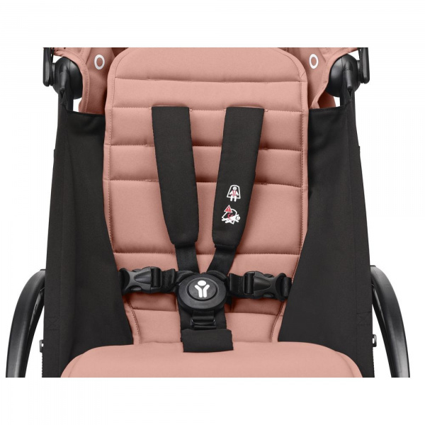 Poussette yoyo 3 châssis noir pack 6+ ginger Stokke