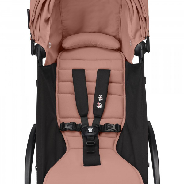 Poussette yoyo 3 châssis noir pack 6+ ginger Stokke