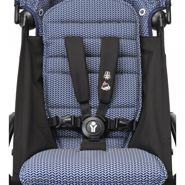 Poussette yoyo 3 châssis blanc pack 6+ bleu air france Stokke