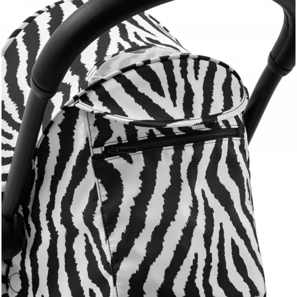 Poussette yoyo 3 châssis blanc pack 6+ zebra - wild collection Stokke