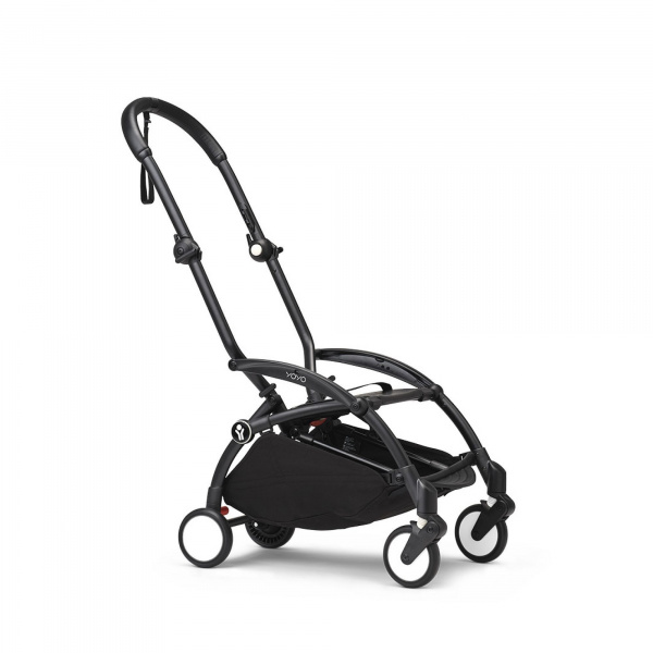 Poussette yoyo 3 châssis noir pack 6+ leopard - wild collection Stokke