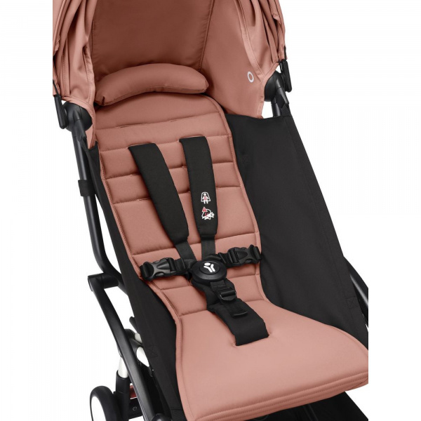 Poussette duo yoyo 3 - châssis blanc pack 6+ et nacelle ginger Stokke