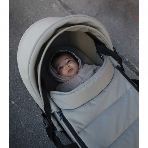 Poussette duo yoyo 3 - châssis blanc pack 6+ et nacelle noir Stokke