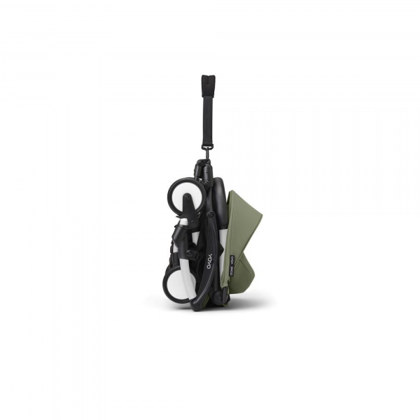 Poussette duo yoyo 3 - châssis blanc pack 6+ et nacelle noir Stokke