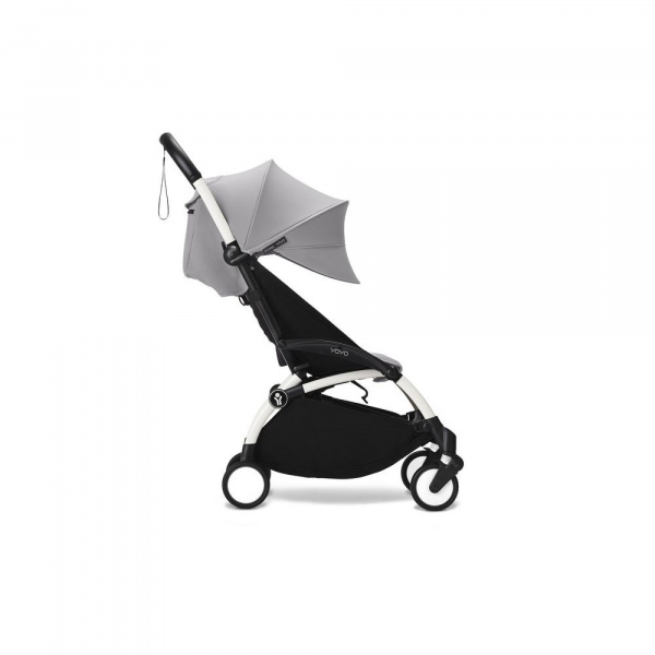 Poussette duo yoyo 3 - châssis blanc pack 6+ et siège auto izi go modular x2 by besafe stone Stokke