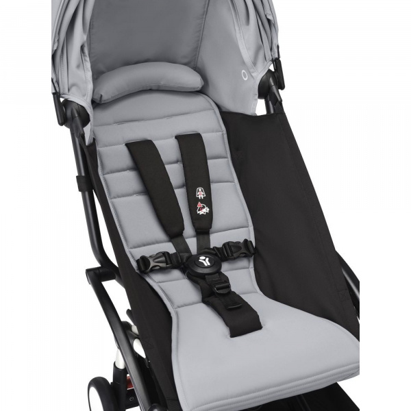 Poussette duo yoyo 3 - châssis blanc pack 6+ et siège auto izi go modular x2 by besafe stone Stokke