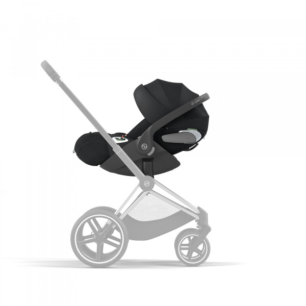 Poussette duo yoyo 3 pack 6+ et siège auto cloud t plus black - chassis noir - capri Stokke