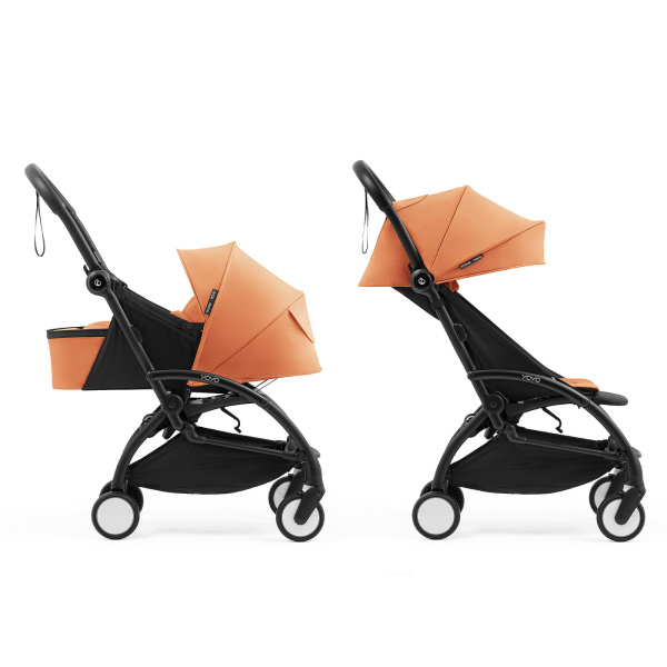 Poussette complète yoyo 5 avec pack nouveau-né peach Stokke