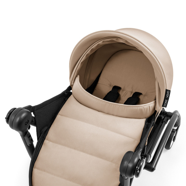 Poussette complète yoyo 5 avec pack nouveau-né taupe Stokke