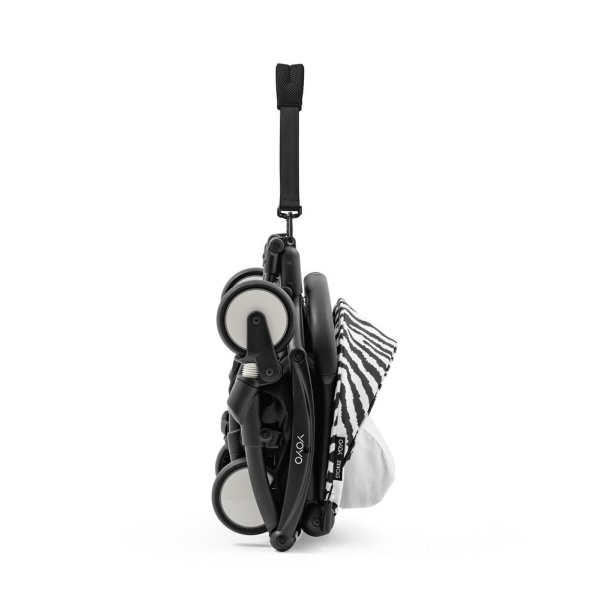 Poussette duo yoyo 3 pack 6+ et siège auto pebble 360 pro² - chassis noir - zebra Stokke