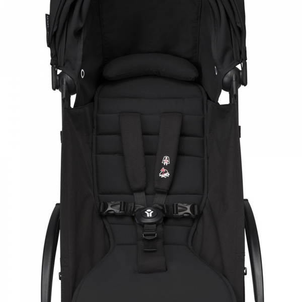 Poussette complète yoyo 3 châssis noir pack 0+ et 6+ noir Stokke