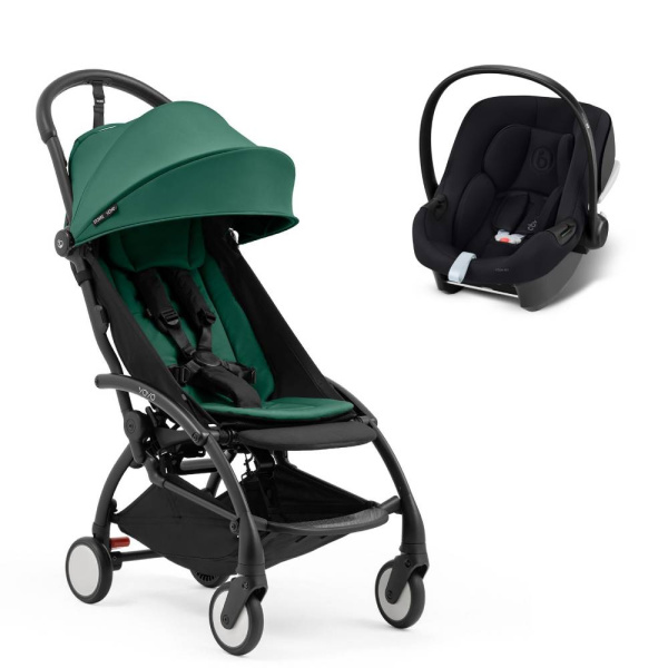 Poussette duo yoyo 5 + siège auto aton b2 berry Stokke