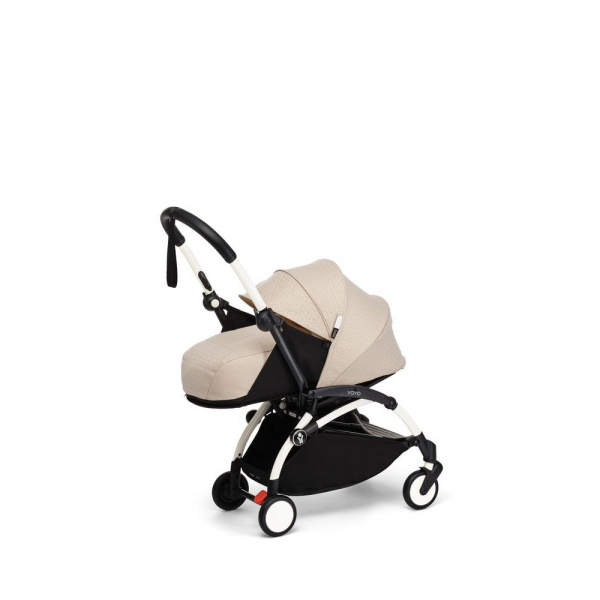 Poussette complète yoyo 3 châssis blanc pack 0+ et 6+ bonpoint Stokke