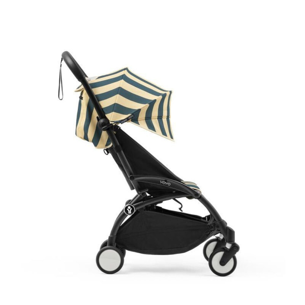 Poussette duo yoyo 3 pack 6+ et siège auto pebble 360 pro² - chassis noir - monaco Stokke