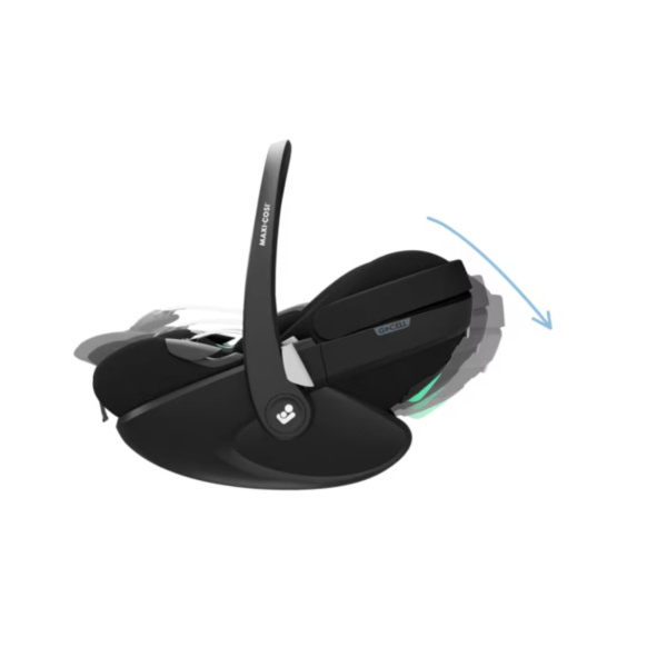 Poussette duo yoyo 3 pack 6+ et siège auto pebble 360 pro² black - chassis blanc - monaco Stokke
