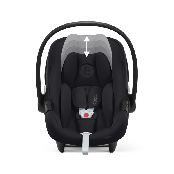 Poussette duo yoyo 3 pack 6+ et siège auto aton b2 black - chassis blanc - capri Stokke