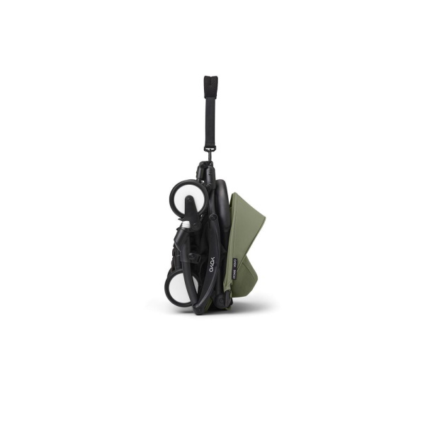 Poussette trio yoyo 3 - châssis noir pack 0+ & 6+ olive + siège auto izi go modular x2 by besafe Stokke