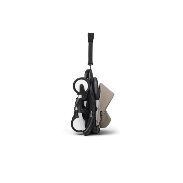 Poussette trio yoyo 3 - châssis blanc pack 0+ & 6+ taupe + siège auto izi go modular x2 by besafe Stokke