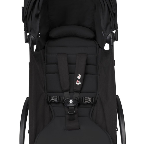 Poussette trio yoyo 3 - châssis blanc pack 6+ siège auto izi go modular x2 by besafe + nacelle noir Stokke