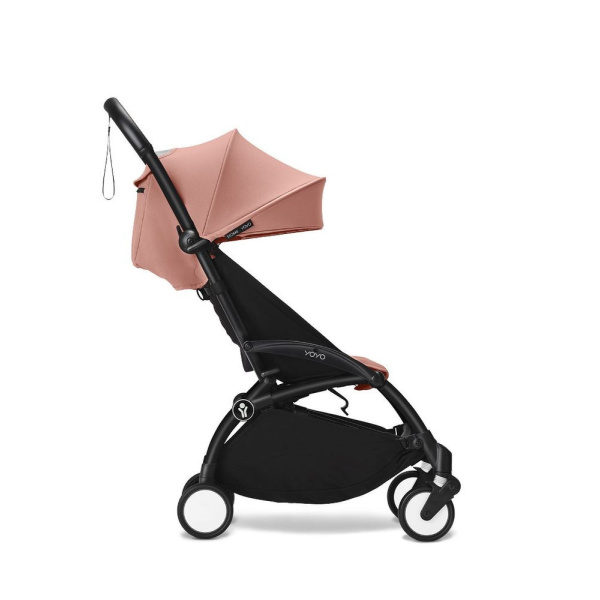 Poussette trio yoyo 3 pack 0+ & 6+ + siège auto cloud t black - châssis noir - ginger Stokke
