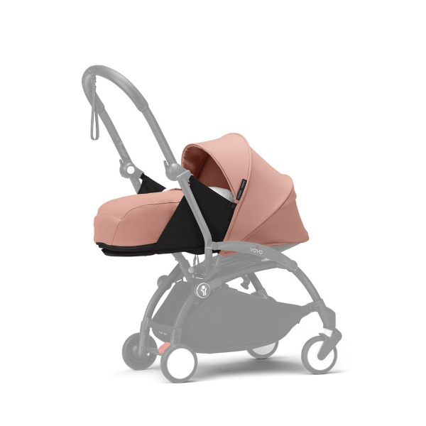 Poussette trio yoyo 3 pack 0+ & 6+ + siège auto cloud t black - châssis noir - ginger Stokke