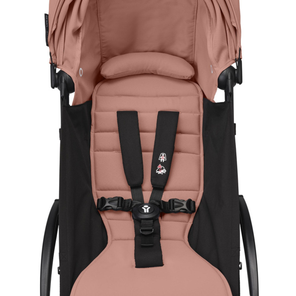 Poussette trio yoyo 3 pack 0+ & 6+ + siège auto cloud t black - châssis noir - ginger Stokke
