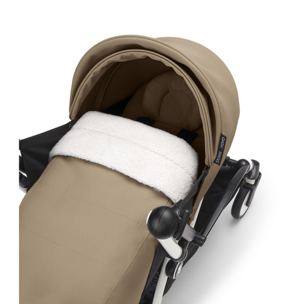 Poussette trio yoyo 3 pack 0+ & 6+ + siège auto cloud t black - châssis noir - toffee Stokke