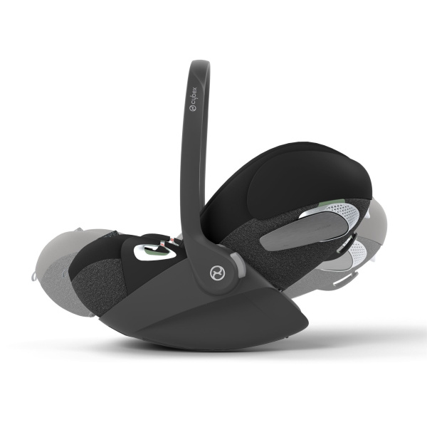 Poussette trio yoyo 3 pack 0+ & 6+ + siège auto cloud t black - châssis noir - léopard / noir Stokke