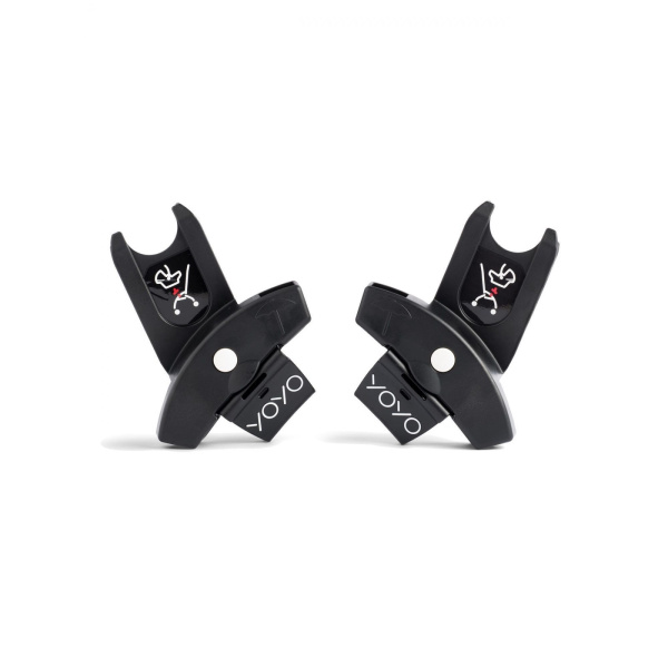 Poussette trio yoyo 3 pack 0+ & 6+ + siège auto cloud g3 black - châssis blanc - taupe Stokke