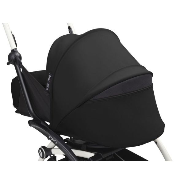 Poussette trio yoyo 3 - châssis noir pack 0+ & 6+ noir + siège auto izi go modular x2 by besafe Stokke