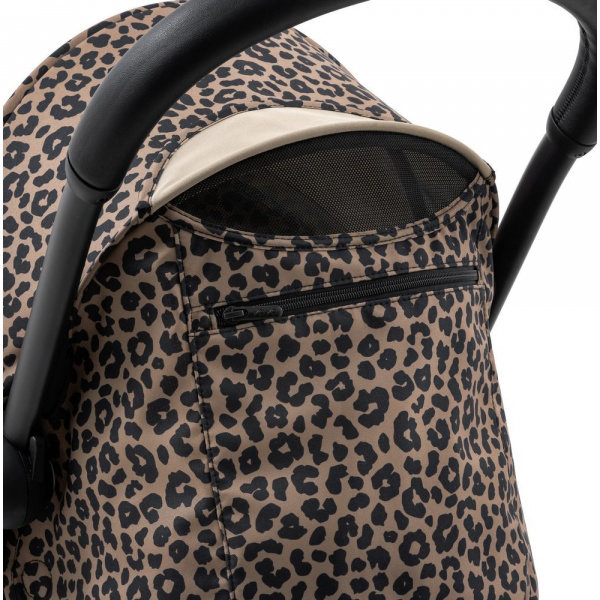 Châssis yoyo 3 connect blanc avec assise pack 6+ leopard - wild collection Stokke