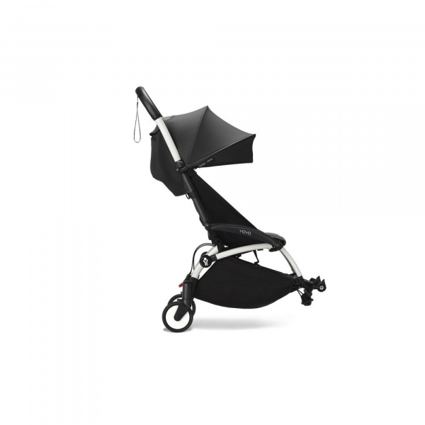 Châssis yoyo 3 connect blanc avec assise pack 6+ noir Stokke
