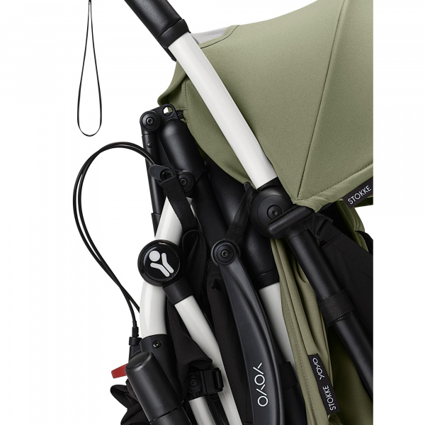 Châssis yoyo 3 connect blanc avec assise pack 6+ stone Stokke