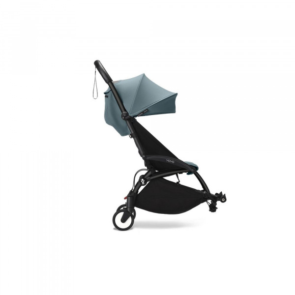 Châssis yoyo 3 connect noir avec assise pack 6+ aqua Stokke