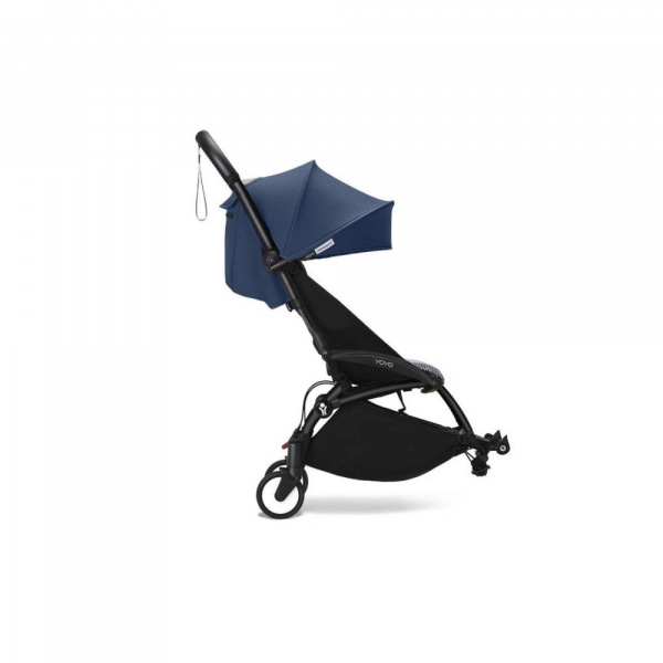 Châssis yoyo 3 connect noir avec assise pack 6+ bleu air france Stokke