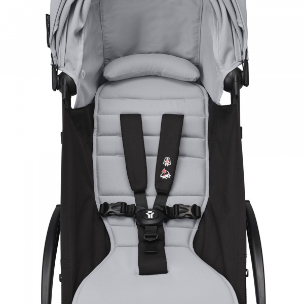 Châssis yoyo 3 connect noir avec assise pack 6+ stone Stokke