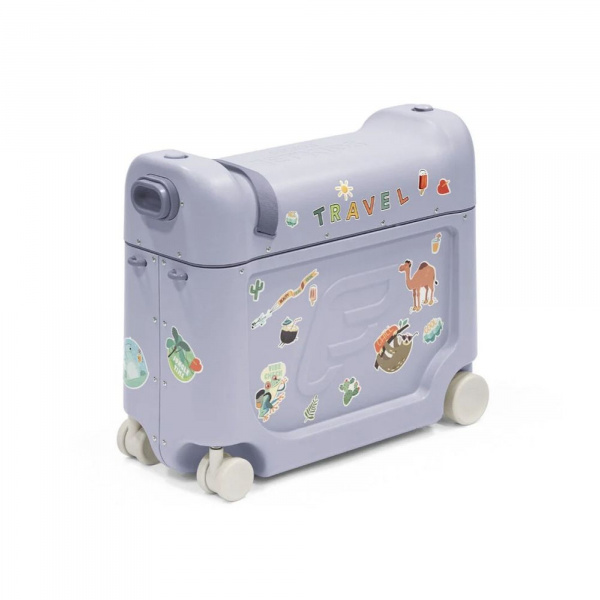 Valise avion pour enfant bed box 2.0 jetkids arctic blue Stokke