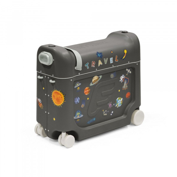 Valise avion pour enfant bed box 2.0 jetkids midnight grey Stokke
